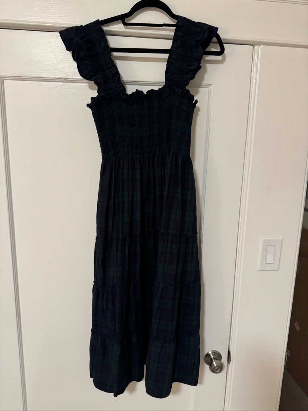 Hill House Ellie - Black and Green Tartan - Picture 2 of 3
